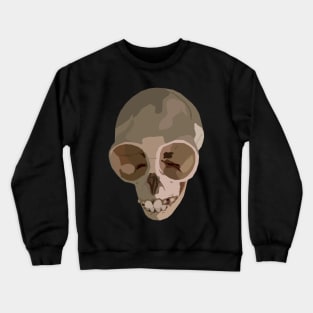 Gibbon skull Crewneck Sweatshirt